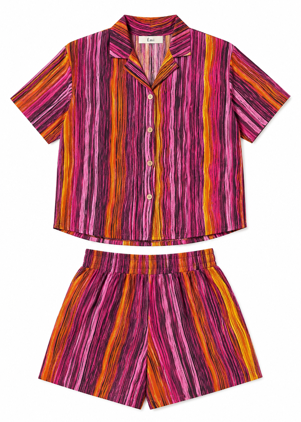 Émi's printed cotton 2 piece set