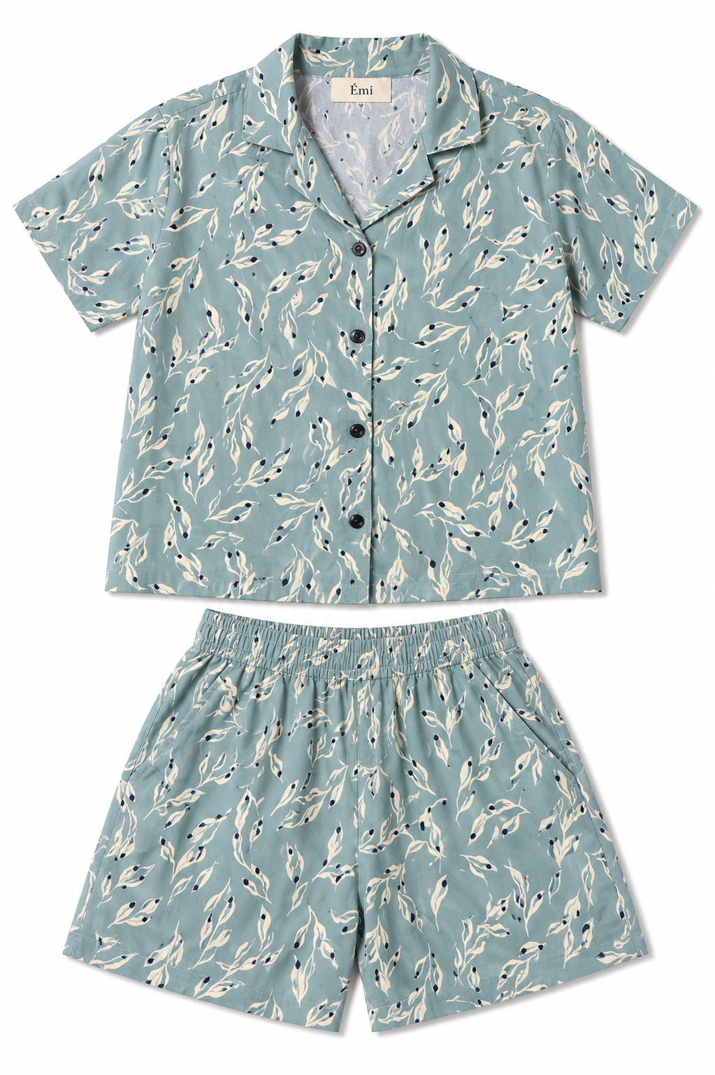Émi's printed cotton 2 piece set