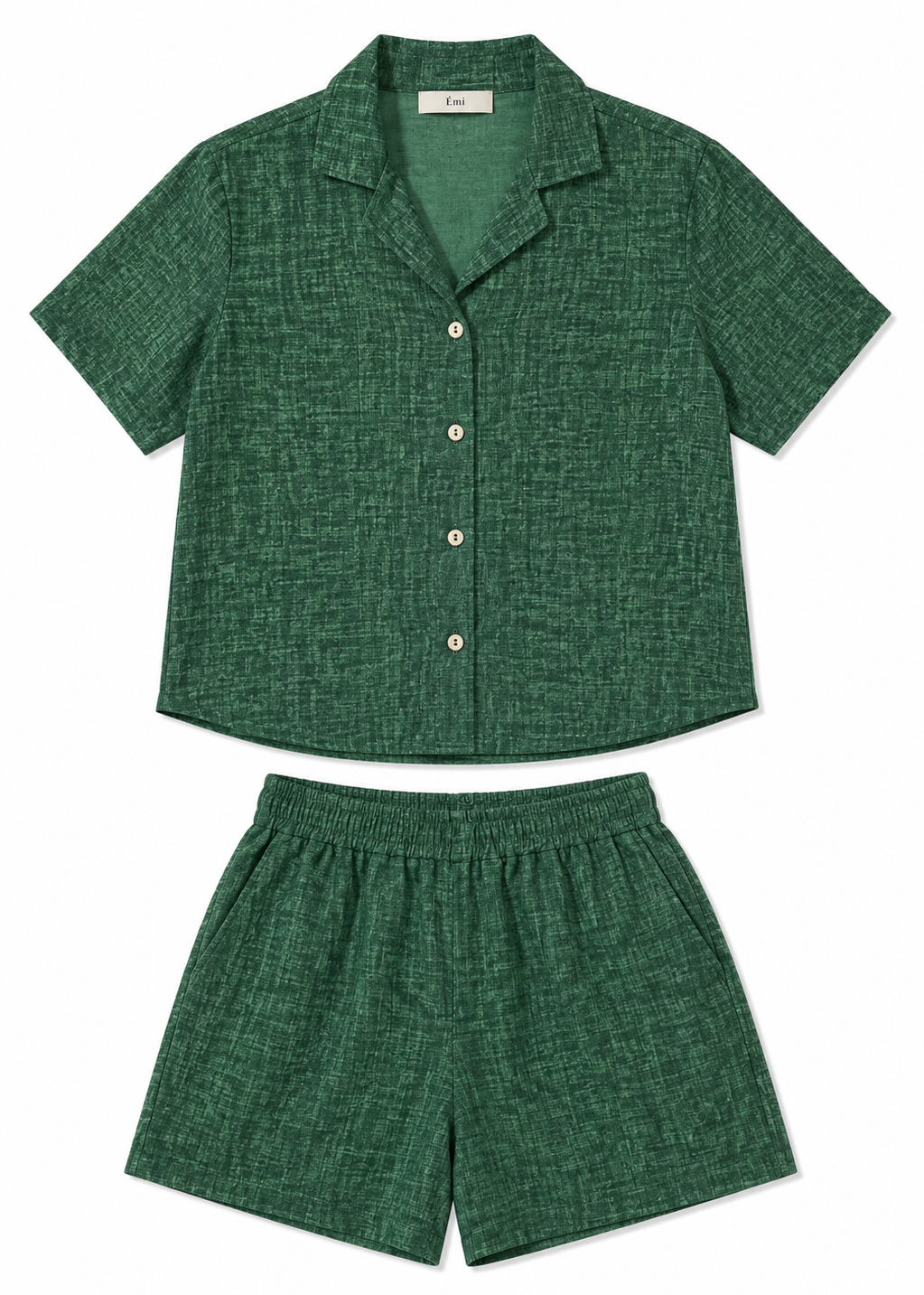 Émi's printed cotton 2 piece set