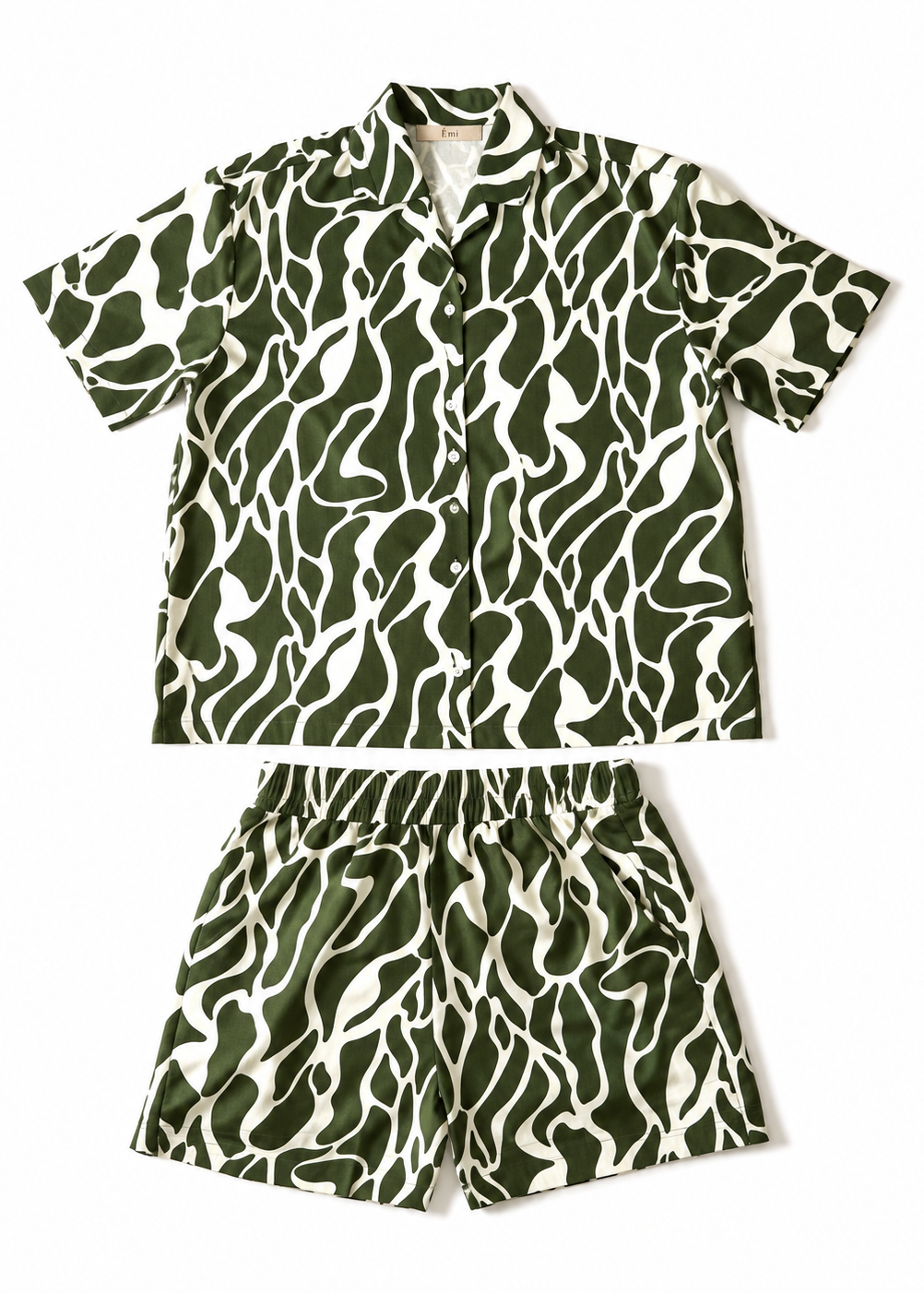 Émi's printed cotton 2 piece set