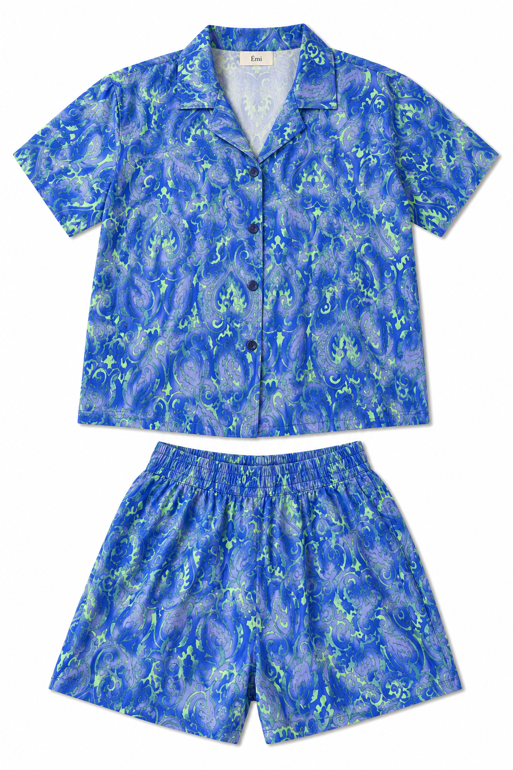Émi's printed cotton 2 piece set