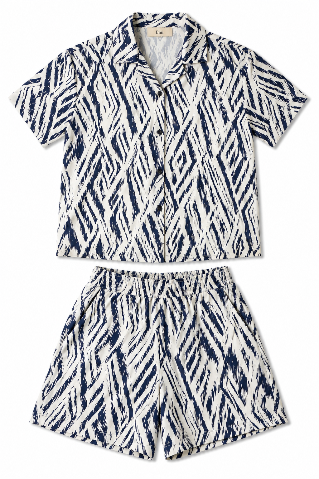 Émi's printed cotton 2 piece set