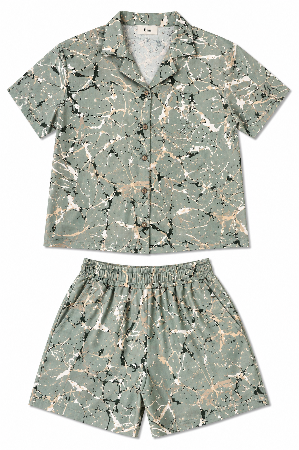 Émi's printed cotton 2 piece set