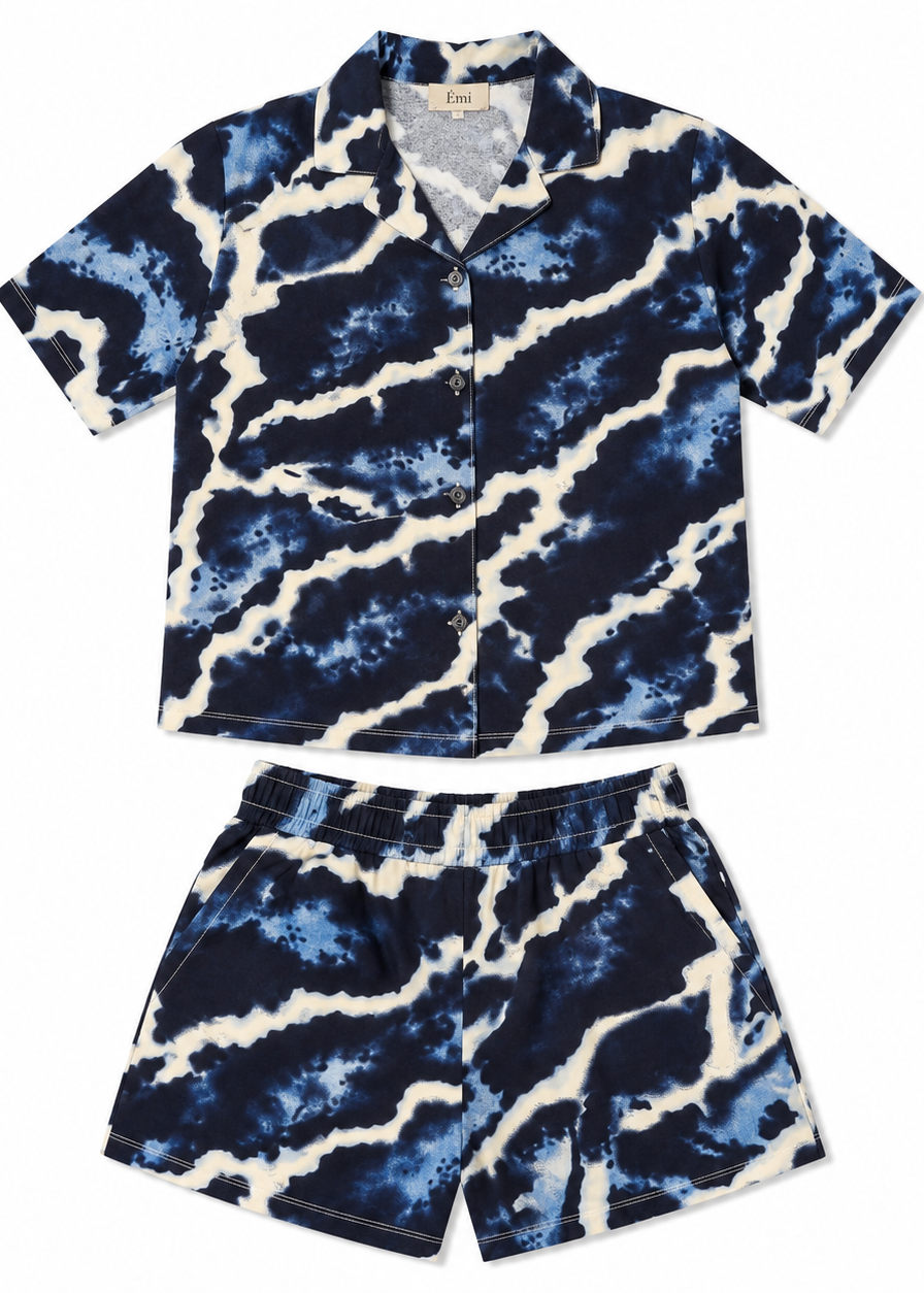 Émi's printed cotton 2 piece set