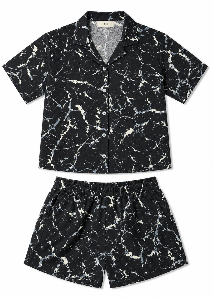Émi's printed cotton 2 piece set