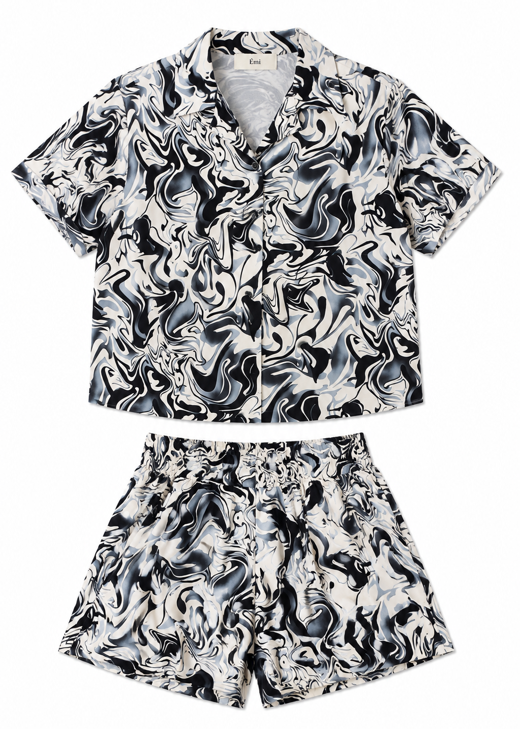 Émi's printed cotton 2 piece set